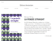 Tablet Screenshot of editionsamsterdam.fr